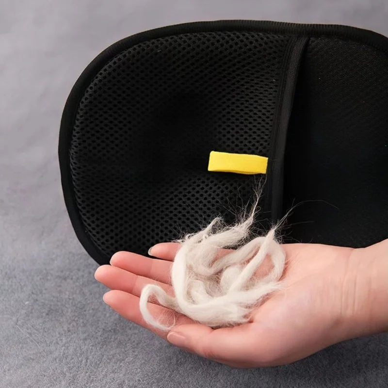 Pet Hair Remover Grooming Gloves