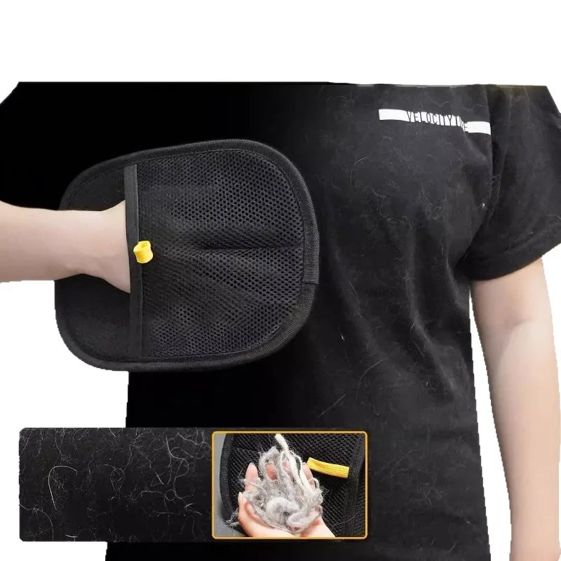 Pet Hair Remover Grooming Gloves
